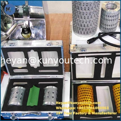 गुणवत्ता  High Precision Custom Copper Die Roll for Paintball Making and Soft Encapsulation Capsule Mold कारखाना