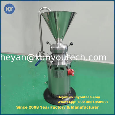 गुणवत्ता  High Efficiency Commercial Peanut Butter Colloid Mill Machine For Food कारखाना
