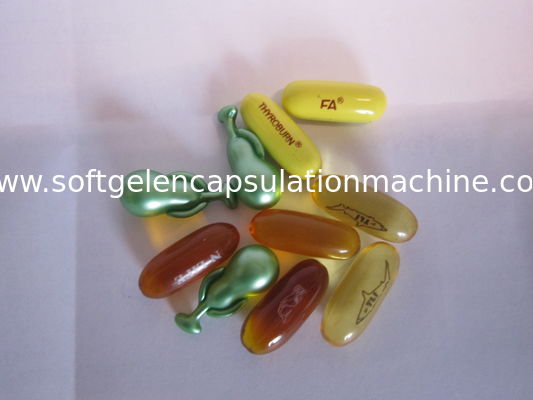 3.5rpm छोटी शुरुआत मछली का तेल 12000 पीसी / एच सॉफ्टगेल मशीन