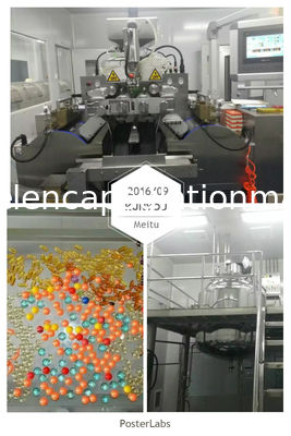 सीबीडी तेल के लिए उच्च कुशल एनकैप्सुलेटिंग के साथ सॉफ्टगेल कैप्सूल मेकिंग मशीन