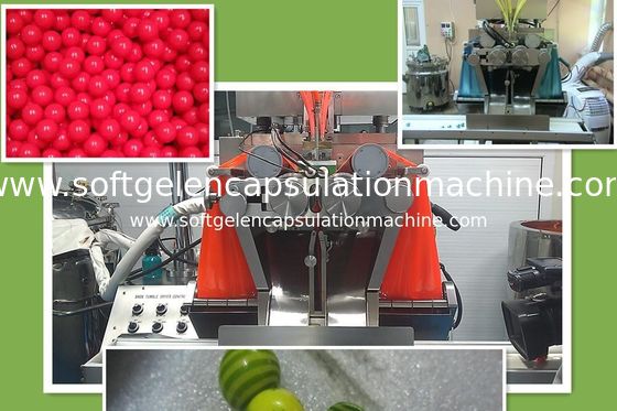 तेल और तरल पेस्ट के लिए 7 इंच सॉफ़्टजेल कैप्सूल हलाल सामग्री Vgel Encapsulation मशीन
