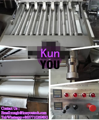 फॉर्मूला प्रदान के साथ 12 इंच और छोटी क्षमता सर्वो मोटर पेंटबॉल एनकैप्सुलेशन मशीन