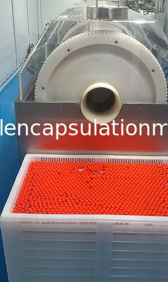 0.32KW सॉफ्टगेल कैप्सूल उत्पादन सुखाने की मशीन एनकैप्सुलेशन टम्बलर ड्रायर