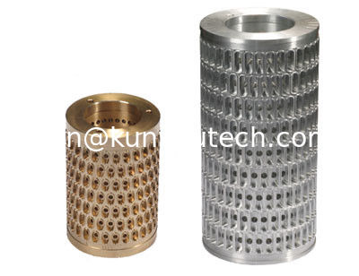 सॉफ्टगेल और पेंटबॉल के लिए एल्यूमिनियम मिश्र धातु बड़े कैप्सूल प्रेसिजन मोल्ड मर रोल टूलींग