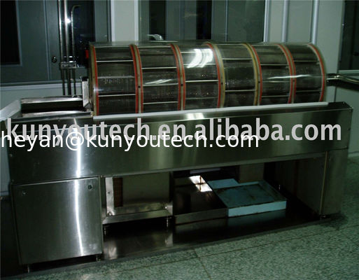 हीटिंग सिस्टम के साथ छोटी टोकरी सॉफ़्टजेल टम्बलर ड्रायर कुशल सुखाने