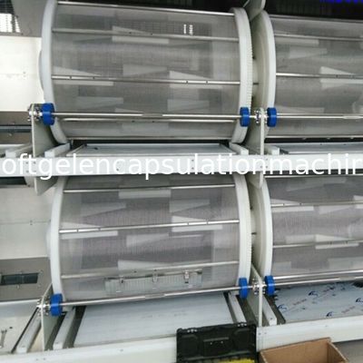 कैनबिस ऑयल के लिए नॉन एनिमल जेल सॉफ्ट जिलेटिन एनकैप्सुलेशन मशीन Ss316