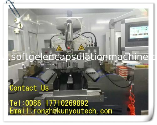 कैनबिस ऑयल के लिए नॉन एनिमल जेल सॉफ्ट जिलेटिन एनकैप्सुलेशन मशीन Ss316