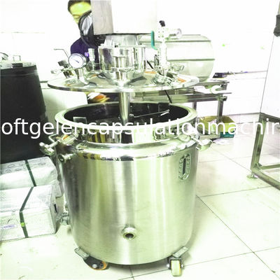 जिलेटिन पिघलने / सुखाने के उपकरण के साथ S610 सॉफ्ट कैप्सूल बनाने की मशीन