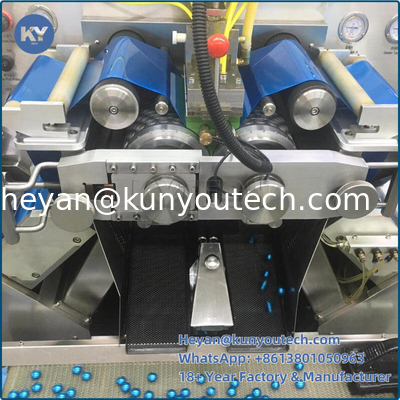 शीतल कैप्सूल सीई के लिए उच्च परिशुद्धता पेंटबॉल विनिर्माण मशीन