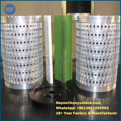 सॉफ्टगेल एनकैप्सुलेशन मशीन के लिए पेशेवर हर्बल कैप्सूल निर्माता एल्यूमीनियम मिश्र धातु डाई रोल मोल्ड