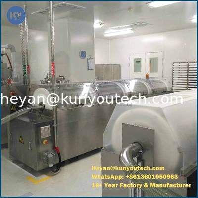 हाई स्पीड / लार्ज वॉल्यूम सॉफ्टगेल / पेंटबॉल टम्बल ड्रायिंग मशीन