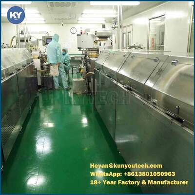 हाई स्पीड / लार्ज वॉल्यूम सॉफ्टगेल / पेंटबॉल टम्बल ड्रायिंग मशीन