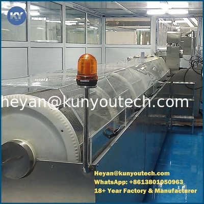 टम्बलर ड्रायर सॉफ्टगेल नेट ऑटोमेटेड फिलिंग सुखाने SUS 580 * 600mm
