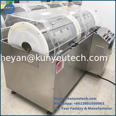 0.2KW SS316 पेंटबॉल टम्बलर सुखाने की मशीन 1250x900x1500mm