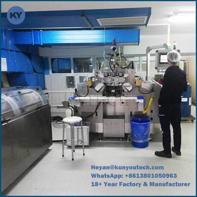 0.75kw स्वचालित Vgel Encapsulation मशीन 2 सुखाने वाले पंखे के साथ टम्बल ड्रायर मशीन के साथ
