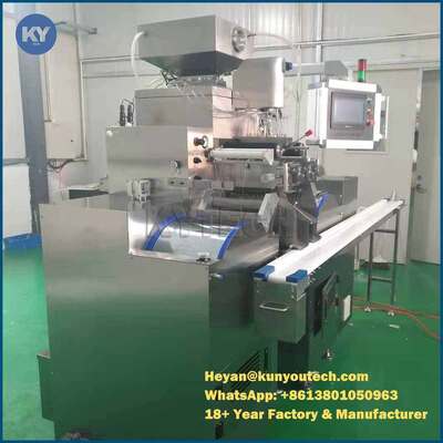 मोल्ड 150×250mm कैप्सूल काउंटर के साथ सॉफ्ट कैप्सूल फार्मास्युटिकल मशीनरी