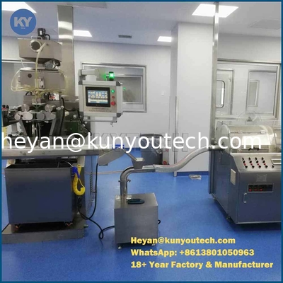 ग्राउंड स्वचालित फीडिंग के साथ S406 स्वचालित कैप्सूल मशीन लाइन