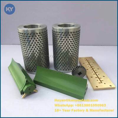 शीतल कैप्सूल प्रेसिजन मोल्ड एल्यूमिनियम मिश्र धातु पेंटबॉल रोल मरो