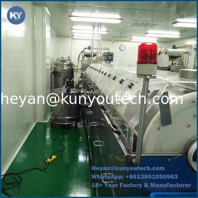 गोलियों या मछली के तेल के लिए 0.4kw स्वचालित एनकैप्सुलेशन मशीन बड़े टम्बल ड्रायर: