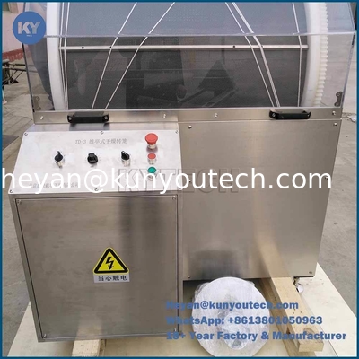 एसयूएस 580x600 मिमी रोटरी कैप्सुलेशन टम्बलर ड्रायर 0.4KW