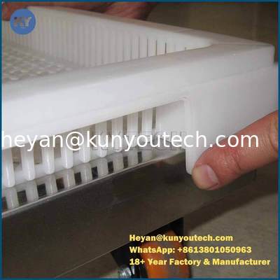 सॉफ्टगेल कैप्सूल प्लास्टिक सुखाने ट्रे उच्च तापमान असर अनुकूलित रंग