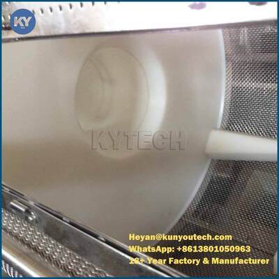 हीटिंग सिस्टम के साथ छोटी टोकरी आसान लिफ्ट फार्मास्युटिकल मशीन टम्बल ड्रायर