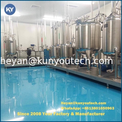 ३५० लीटर स्टेनलेस स्टील जिलेटिन पिघलने का टैंक २४ किलोवाट