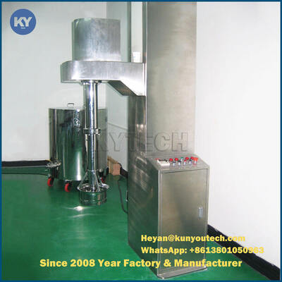 जिलेटिन कलर मिक्सिंग मशीन हाई स्पीड / नो बबल्स के साथ 13.5 kw