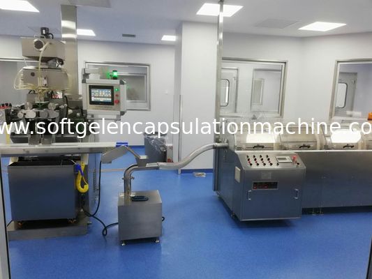 S406 6 "सर्वो नियंत्रण के साथ सॉफ्टगेल एनकैप्सुलेशन फिलिंग मशीन लाइन