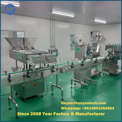 बहु कंपन प्लेट कैप्सूल गोली के लिए स्वचालित भरने की मशीन की गिनती