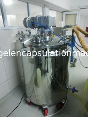 पीएलसी और टच स्क्रीन के साथ 20kw बड़े पैमाने पर मेडिकल सॉफ्टगेल एनकैप्सुलेशन मशीन