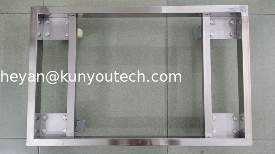 टिकाऊ चिकनी सतह पीपीई प्लास्टिक सुखाने ट्रे खाद्य ग्रेड 75 * 55 * 5 सेमी