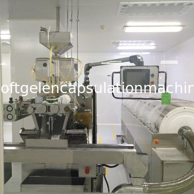 पीआईडी ​​तापमान नियंत्रण के साथ पूर्ण स्वचालित 6 इंच पेंटबॉल एनकैप्सुलेशन मशीन