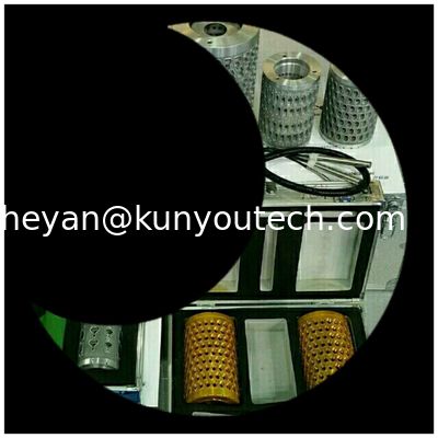 विभिन्न आकार और आकार गोल पेंटबॉल मरो रोल / कैप्सूल मोल्ड सतह के tratment के साथ;