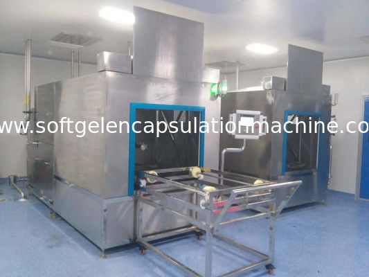 SS304 सॉफ्टगेल एनकैप्सुलेशन प्रोडक्शन टम्बल ड्रायर मशीन