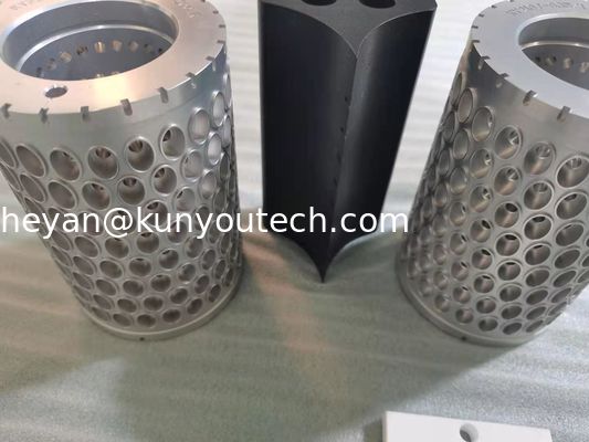 सॉफ्टगेल एनकैप्सुलेशन मशीन के लिए मल्टी कैविटी कैप्सूल मोल्ड 103x152 150x250 डाई रोलर: