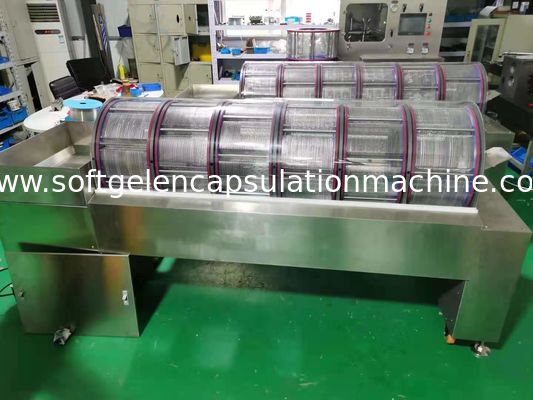 सॉफ्टगेल एनकैप्सुलेशन मशीन के लिए मल्टी कैविटी कैप्सूल मोल्ड 103x152 150x250 डाई रोलर: