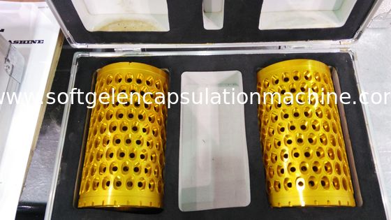 10 "/ 12" सॉफ्टगेल एनकैप्सुलेशन मशीन के लिए पेंटबॉल डाई रोल कैप्सूल मोल्ड;