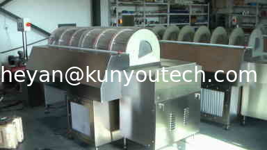 हीटिंग सिस्टम के साथ कुशल फार्मास्युटिकल एनकैप्सुलेशन टम्बलर ड्रायर